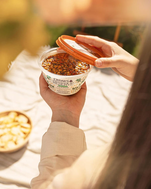 Cedar's Hummus Organic Reserve Mediterranean Pine Nut