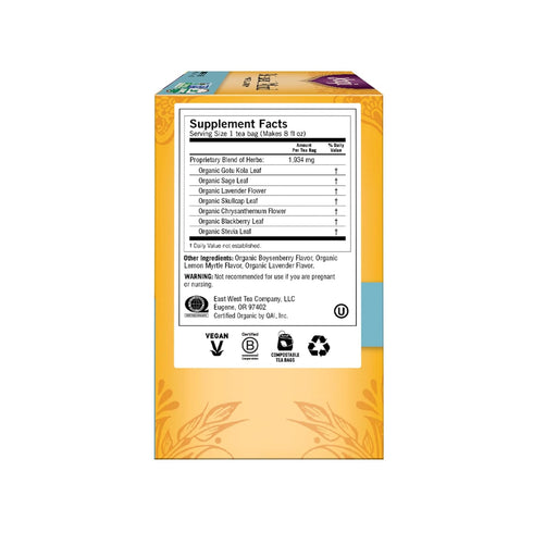 16 Count, Packaging Yogi Tea, Relaxed Mind, May Vary