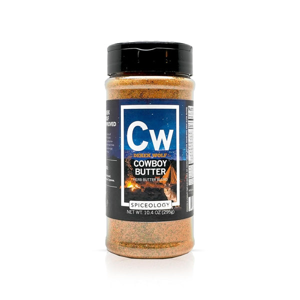 Spiceology Derek Wolf Cowboy Butter Seasoning Bold & Buttery Blend with Garlic,