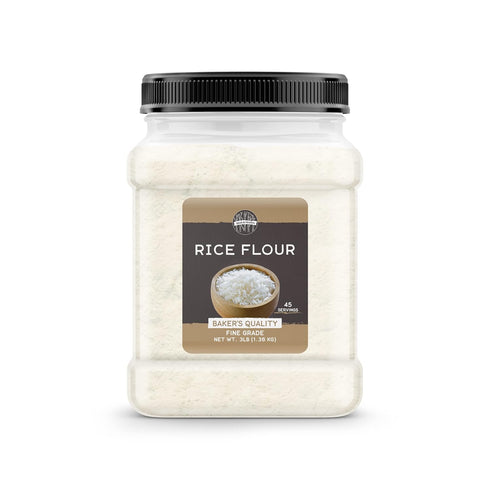 Set Gluten-Free Rice Flour and Flaxseed Meal - Various Sizes