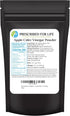 Prescribed For Life Apple Cider Vinegar Powder, Organic ACV, Spray Dried, Gluten