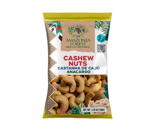 Amazonia Forest Cashew Nuts Pack 3 Units - From Brazil, Vegan, Raw,