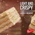 3 5.0 oz (Pack 1) Bauducco Peanut Butter Wafers - Crispy Wafer Cookies With Delicious, Indulgent Decadent Layers
