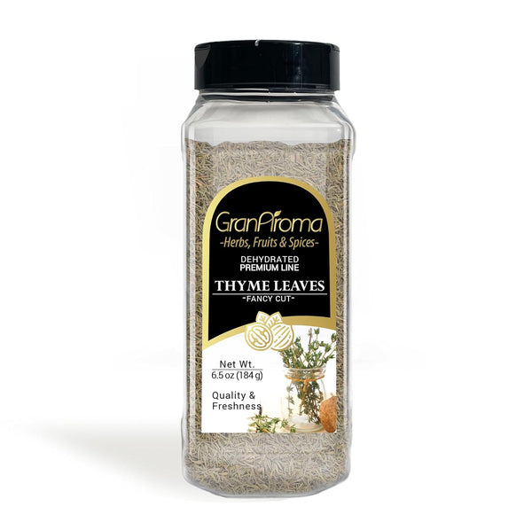 GranAroma Thyme Leaves, Fancy Cut, Traditional Herb, 6.5 Ounce