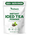 Purisure Unsweetened Instant Black Iced Tea Powder Made from Real Tea Leaves,