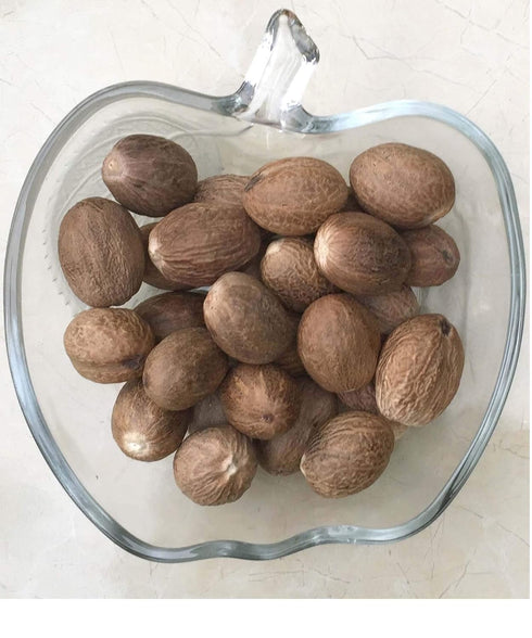 Organic Whole Nutmeg 1.7 oz, Premium Grade in Stand Up Resealable Pouch