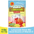 Pack, 14.1 oz (Pack 6) Zuko Strawberry Lemonade Powdered Drink Mix Family No Added Sugar Needed