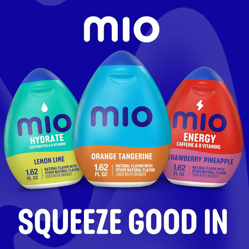 1.62 OZ, 12-Pack Mio Vitamins Liquid Water Enhancer, Orange Tangerine