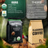16-Ounce The Bean Organic Coffee Company Holiday Bean (Vanilla Cinnamon Spice), Medium Roast, Whole Bean Coffee, Bag