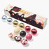 Set 6-3 Set, Hot Chocolate Bombs Marshmallow Filled Balls - of Flavors of White, Fudge Brownie, Strawberry Chocolates