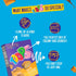 7.8 oz (6 Pack) TOOPS Dulce de Leche Caramel-Filled Cereal Family Snacks Crunchy Snack Cups with Vitamins & Minerals