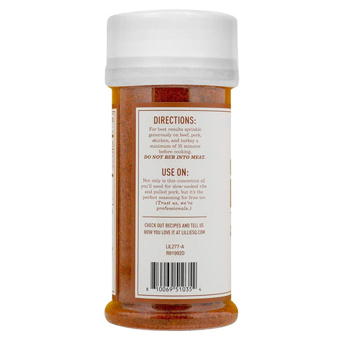 Lillie’s Q Carolina Dirt BBQ Rub, Sugar-Based, Sweetened Southern Spices, Perfect for Ribs, Pork & Fries (6 oz, 2-Pack)