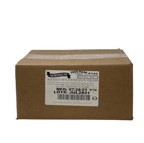 Bulk Pack German Mustard - Stone Ground Brown, German-Style Mustard, All Natural