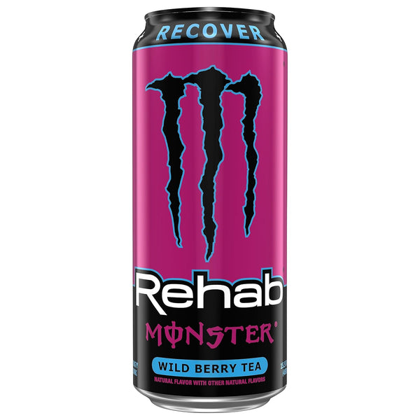 Monster Energy Rehab Wild Berry Tea 15.5oz
