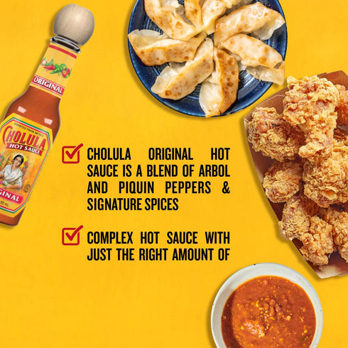 Cholula Original Hot Sauce - Flavorful Heat for Your Pantry