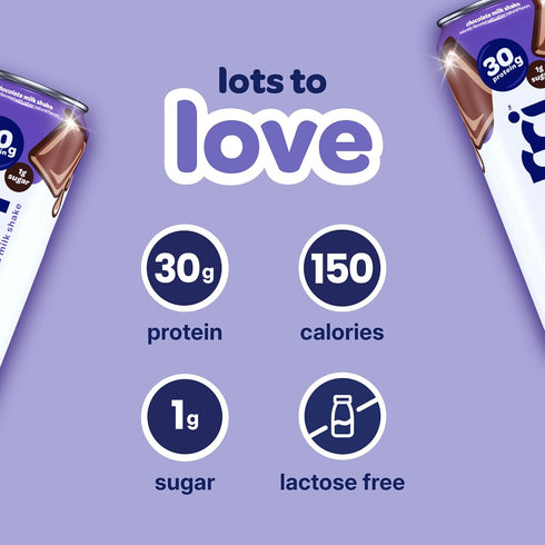30g 150 10 11 oz, 10 Nurri - Protein Ultra Filtered Milk Shake Chocolate - Lactose Free, Low Sugar, Calories, Vitamins
