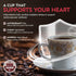 12oz Cardiology Coffee Whole Bean Coffee USDA Certified Organic, Mold Free Premium Medium Roast Organic Coffee Beans