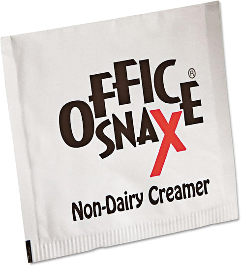 Office Snax Premeasured Single-Serve Packets, Powder Non-Dairy Creamer