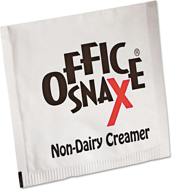 Office Snax Premeasured Single-Serve Packets, Powder Non-Dairy Creamer