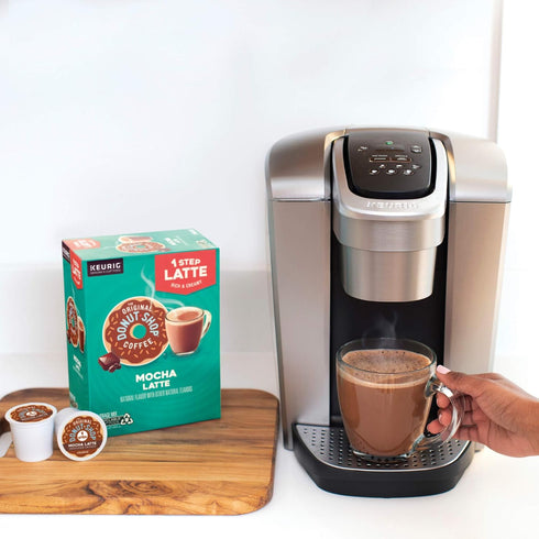 60 Count (6 Packs 10) The Original Donut Shop Mocha One-Step Latte, Single Serve Coffee K-Cup Pod, Flavored Coffee
