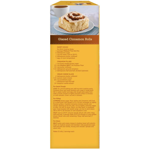 16-Ounce 1 (Pack 6) Pillsbury Specialty Mix Hot Roll, Boxes , pound