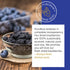 PuroRaw 2 lbs. 2 Dried Blueberries No Sugar Added, Blue Berries Fruit, Dehydrated Blueberries Fresh Dried Blueberries