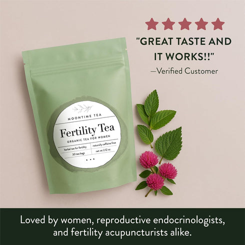 30 2.12 oz Organic Fertility Tea, Teabags