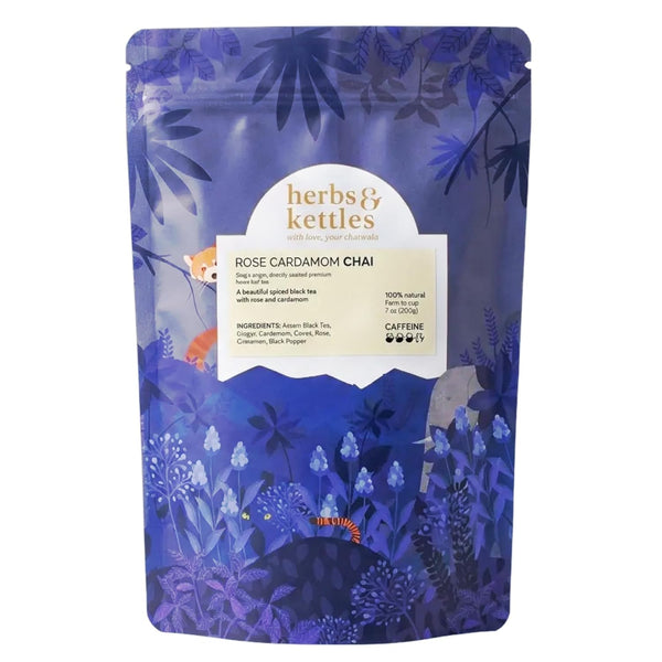 Herbs & Kettles Refill - Rose Cardamom Chai 7 oz (200 g)