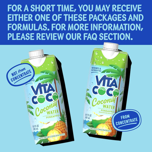 33.8 VITA COCO Pineapple Coconut Water, FZ