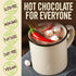 (28 oz) 14 oz Castle Kitchen Spicy Dark Hot Chocolate Mix - Natural Chili Spice Flavor, Dairy-Free, Vegan, Plant Based