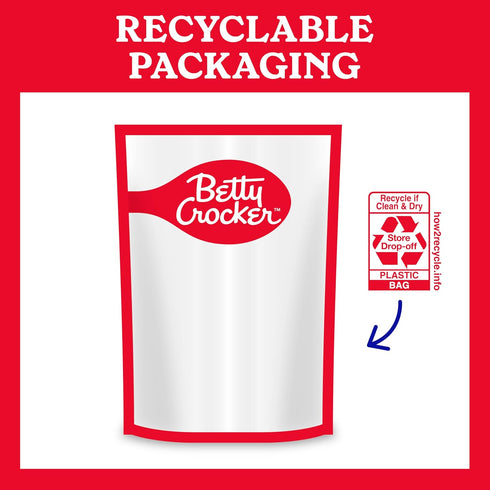 6.4 oz. (Pack 9) Betty Crocker Banana Nut Muffin Mix, Made With Walnuts