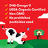 Omega-3 64 oz Horizon Organic DHA Milk, DHA Whole Milk, fl Half Gallon Carton