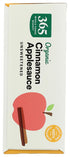 365 3.2 (Pack 4) by Whole Foods Market, Organic Cinnamon Applesauce Pouches, Unsweetened, Ounce