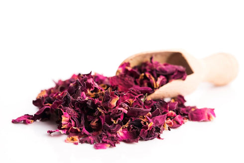 12 oz, Organic Culinary Rose Petals, Dried, Edible for Tea and Bath