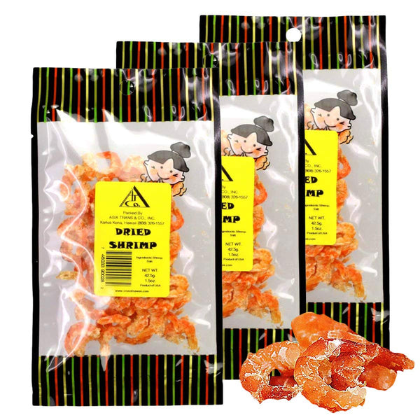 Dried Louisiana Shrimp - Made Fresh in the USA (3 Pack)