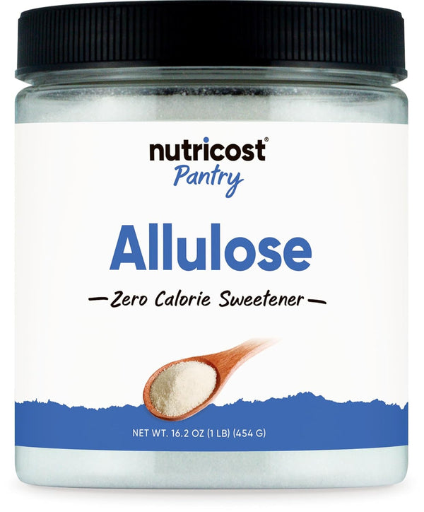 Nutricost Allulose Sweetener (1 LB) - KETO Sugar, 0 Calorie, Low Carb,