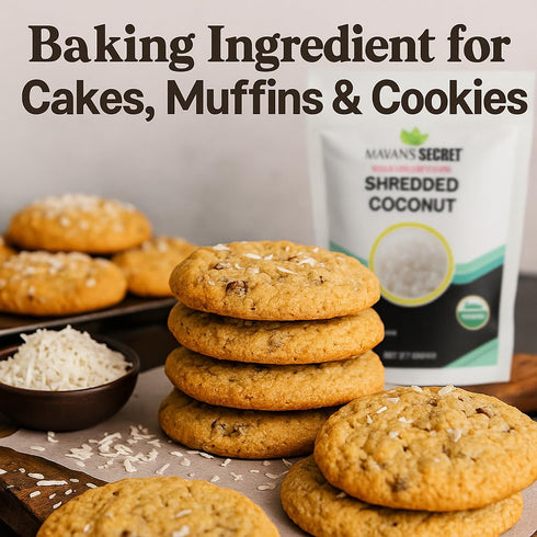 1 Lb 1 LB) USDA Certified Organic Coconut Flakes Unsweetened -Perfect for Baking | Making Coconut Milk (Coconut Flakes