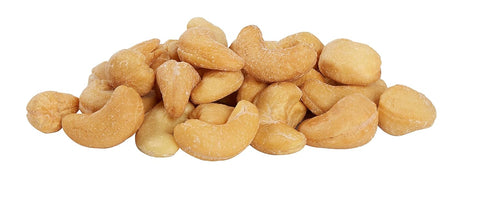 16 (Pack 2) Amazon Brand - Happy Belly Cashews, Roasted & Salted, ounce