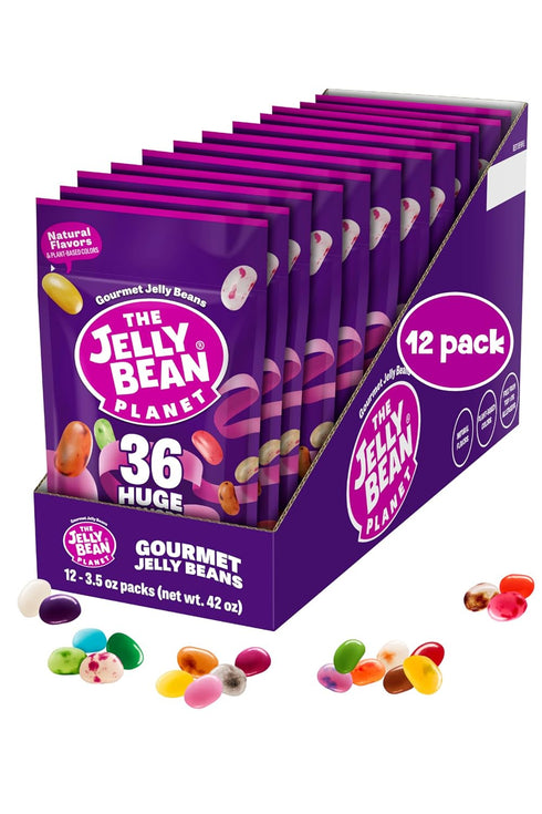 The Jelly Bean Planet, Gourmet Jelly Beans Grab Bags - 12 Pack