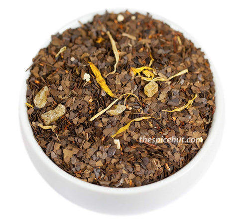 Mango Yerba Mate with Ginseng, Loose Leaf Tea - Caffeinated | bulk 8oz, 80-100 cups | The Spice Hut, First Sip of Tea