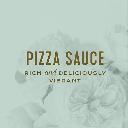 16 Oz (Pack 4) Fiorella's Premium Pizza Sauce Made with Fresh Ingredients - Seed Oil Free, No Sugar Added, Vegan