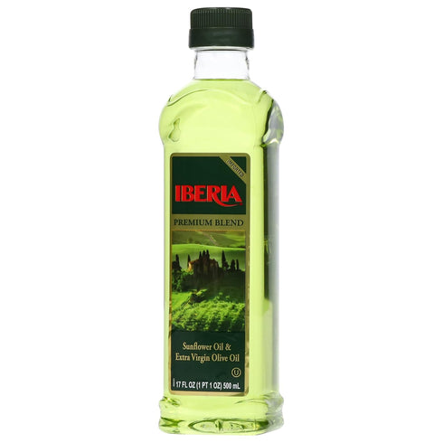 17 Oz Iberia Extra Virgin Olive Oil & Sunflower Oil, Fl