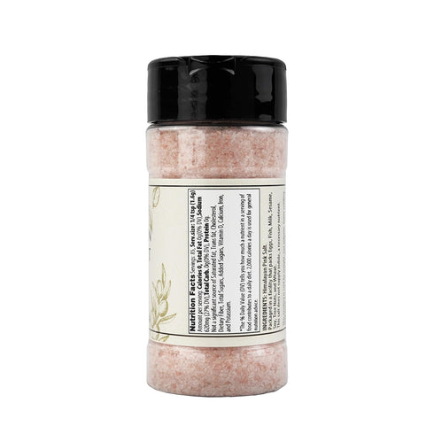 (4.8 Olive & Vine Himalayan Pink Salt, Subtle Flavor, For Seasoning & Cooking, Rich Tradition, Authentic Taste