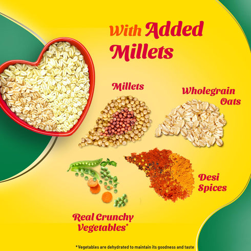 Saffola 1 Masala Oats Veggie Twist Kg