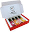 Mild Heat Natural Hot Sauce Four Bottle Gift Box Variety Pack Bundle
