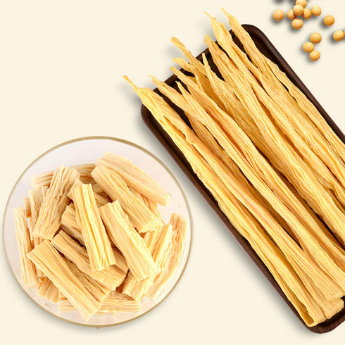 GDFFKS 17.6 oz Dried Bean Curd Stick, Handmade Soy Tofu Dried Sticks, No Glue, Can Be Cooked in All Ways, for Stir fry