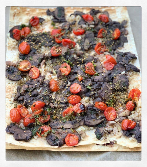 Breadmasters ARA-Z 4 Packs 6 (24 Stone Lavash Flat Bread of Total) No Cholesterol, Fat Free, Vegan, Kosher
