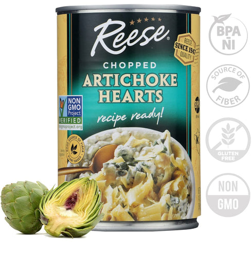 14 Ounces(Pack 12) Reese Chopped Artichoke Hearts