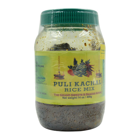 The Grand Sweets & Snacks , Puli Kachal Rice Mix, 400 Grams(gm)