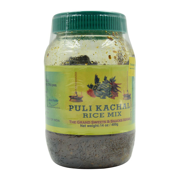 The Grand Sweets & Snacks , Puli Kachal Rice Mix, 400 Grams(gm)